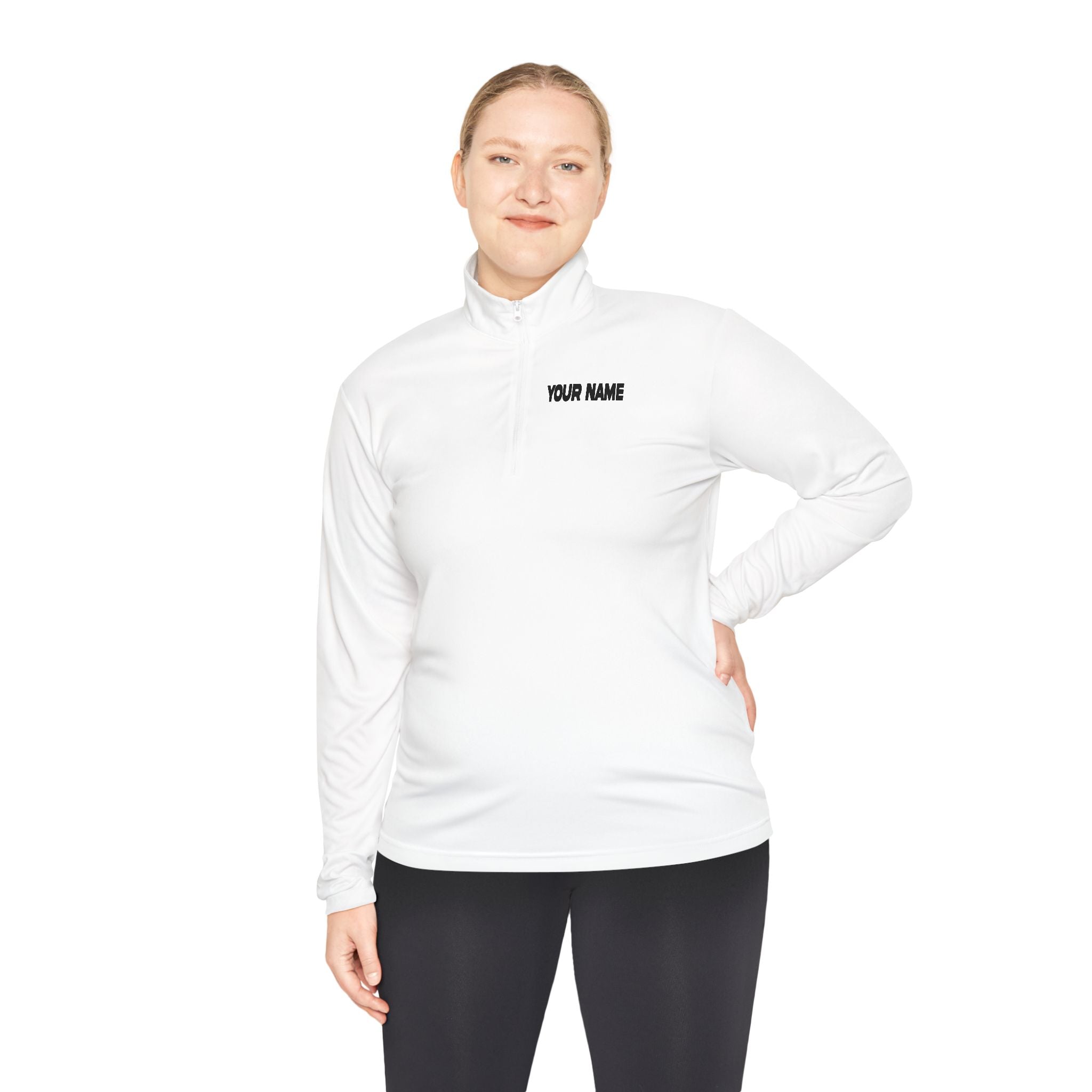 "VJ Ricco"🎤 Custom Unisex Quarter-Zip Pullover – Personalized “IN THE MIX” Style